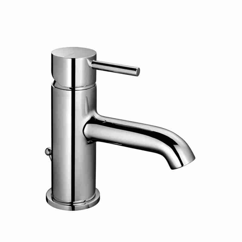 MISCELATORE MONOCOMANDO PER LAVABO CON SCARICO DA 1" 1/4, CON FLESSIBILI.