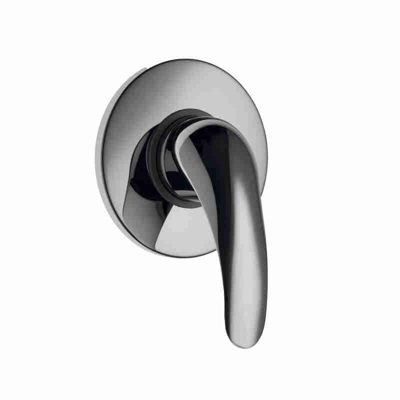 SOLO PARTI ESTERNE PER MISCELATORE MONOCOMANDO DA INCASSO PER DOCCIA.