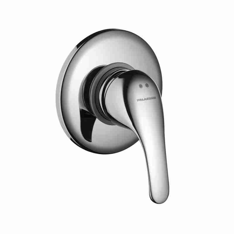 ONLY EXTERNAL PARTS FOR BUILT-IN SINGLE-LEVER SHOWER MIXER.
