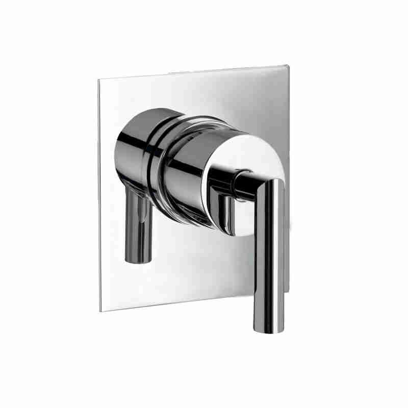 SOLO PARTI ESTERNE PER MISCELATORE MONOCOMANDO DA INCASSO PER DOCCIA.