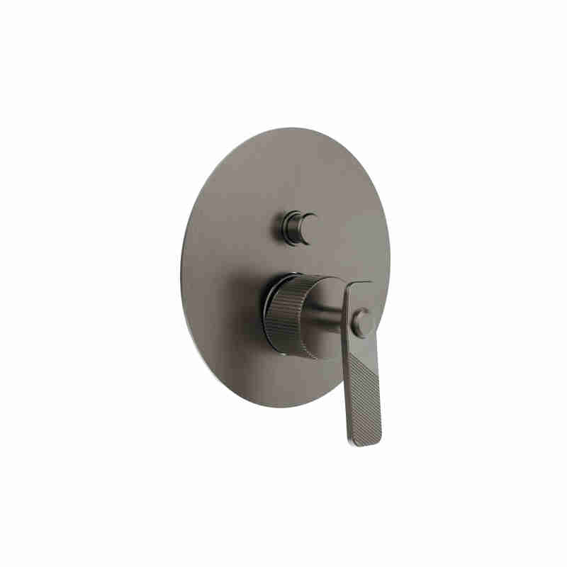 SOLO PARTI ESTERNE PER MISCELATORE MONOCOMANDO DA INCASSO PER VASCA-DOCCIA CON DEVIATORE AUTOMATICO.