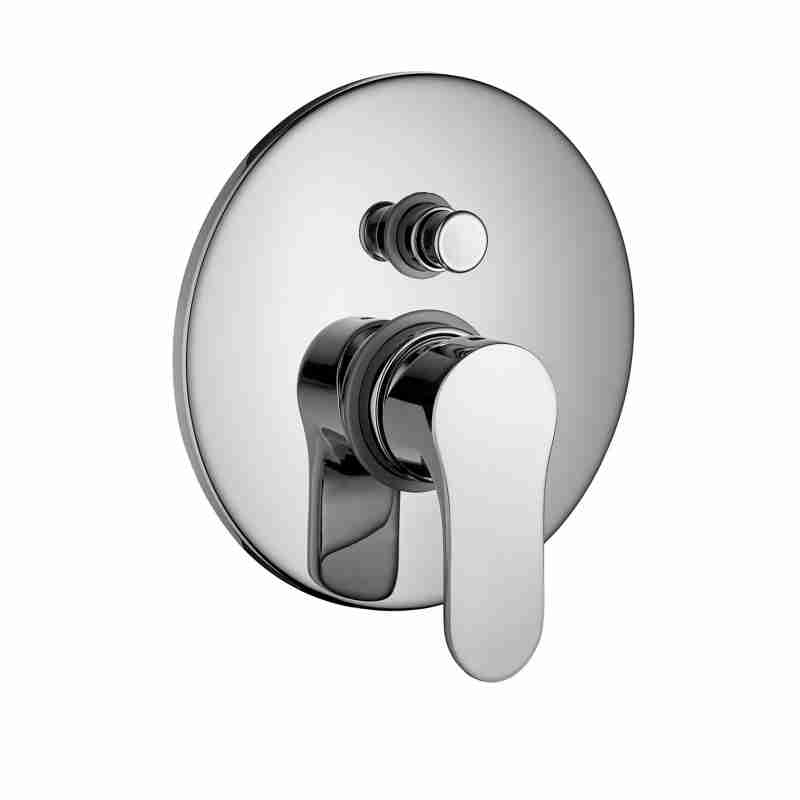 PIEZAS EXTERNAS SÓLO PARA MEZCLADOR MONOMANDO DE BAÑO Y DUCHA EMPOTRADO CON DESVIADOR AUTOMÁTICO.