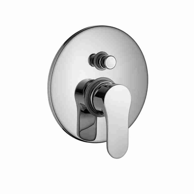 PIEZAS EXTERNAS SÓLO PARA MEZCLADOR MONOMANDO DE BAÑO Y DUCHA EMPOTRADO CON DESVIADOR AUTOMÁTICO.