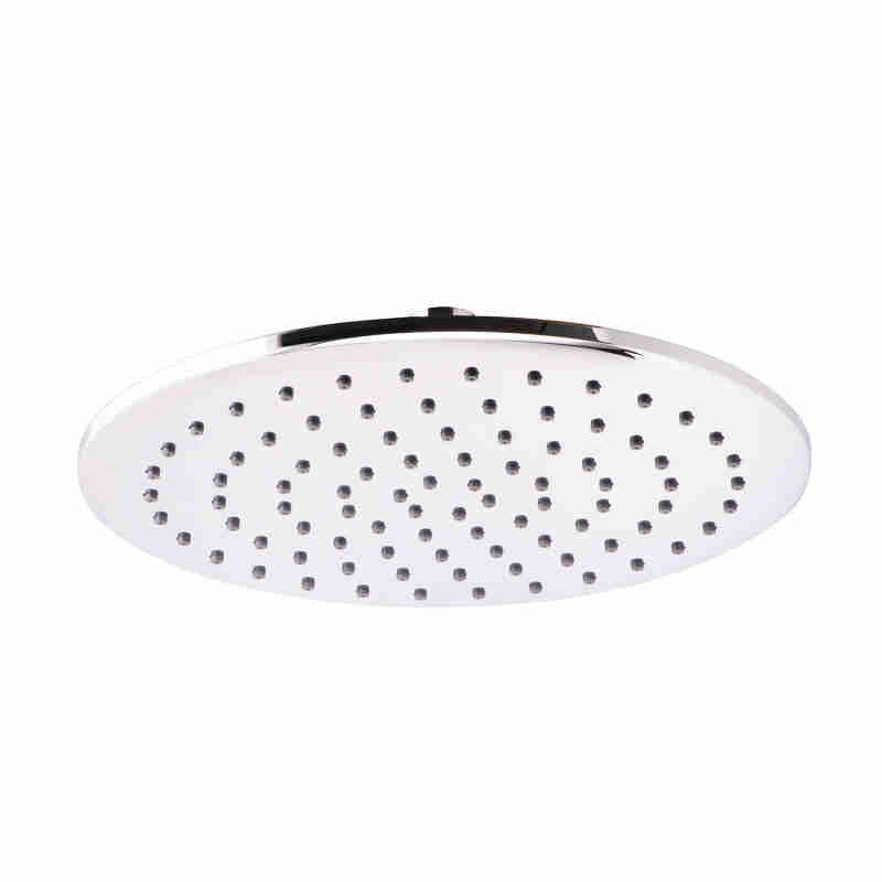 ROUND ABS SHOWER HEAD, Ø 230MM.