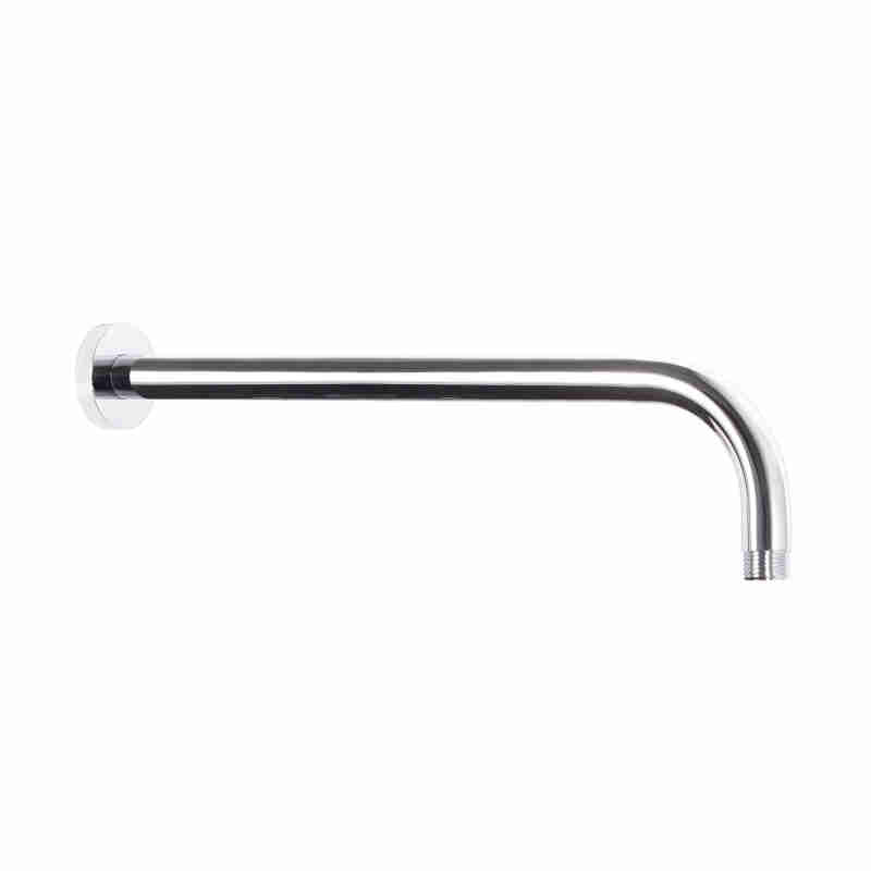BRAZO HORIZONTAL REDONDO DE LATON LUXURY 250MM.