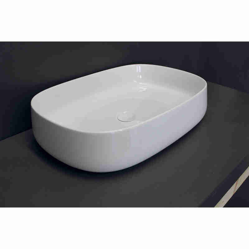COUNTERTOP WASHBASIN WITHOUT OVERFLOW