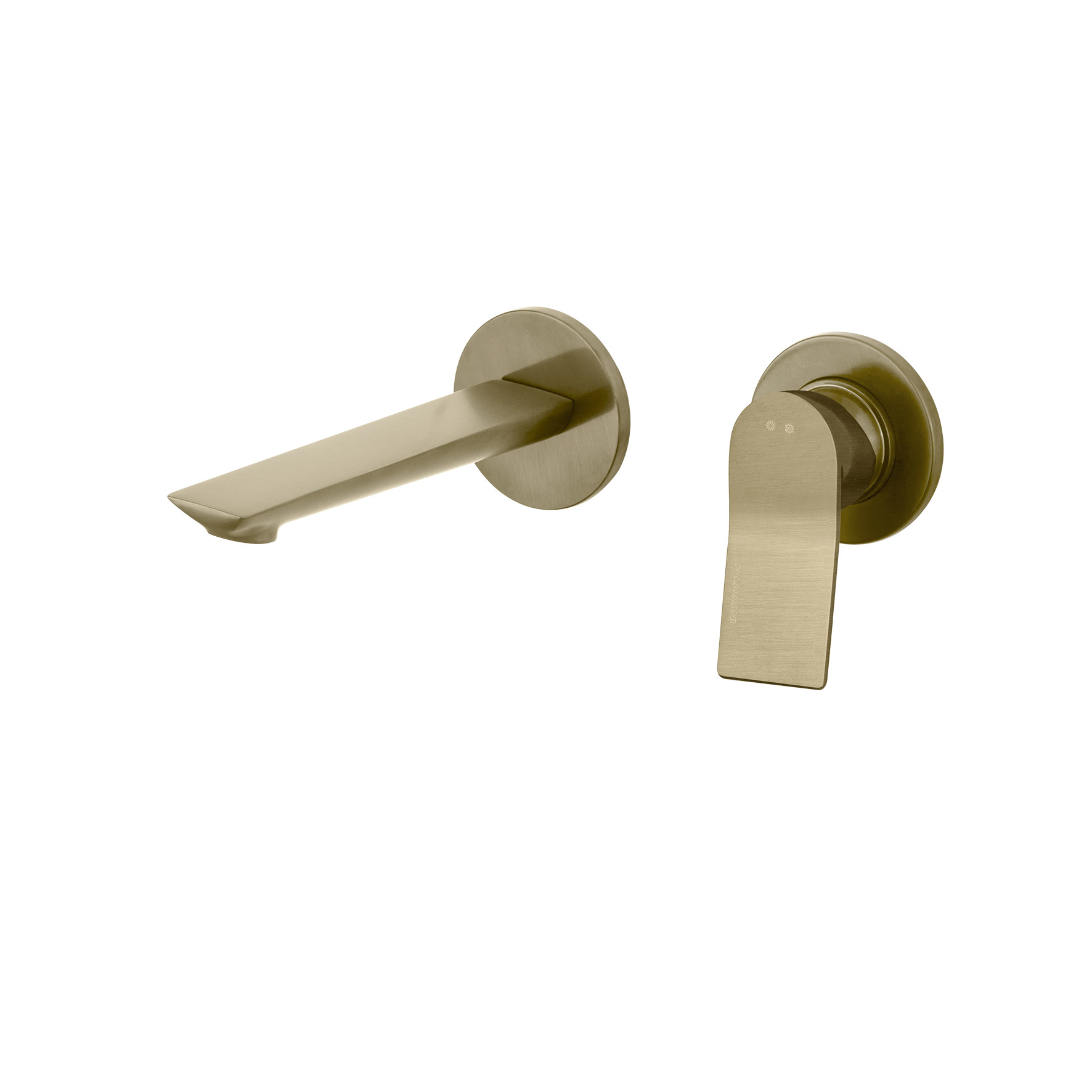 SOLO PARTI ESTERNE PER MISCELATORE MONOCOMANDO DA INCASSO PER LAVABO.