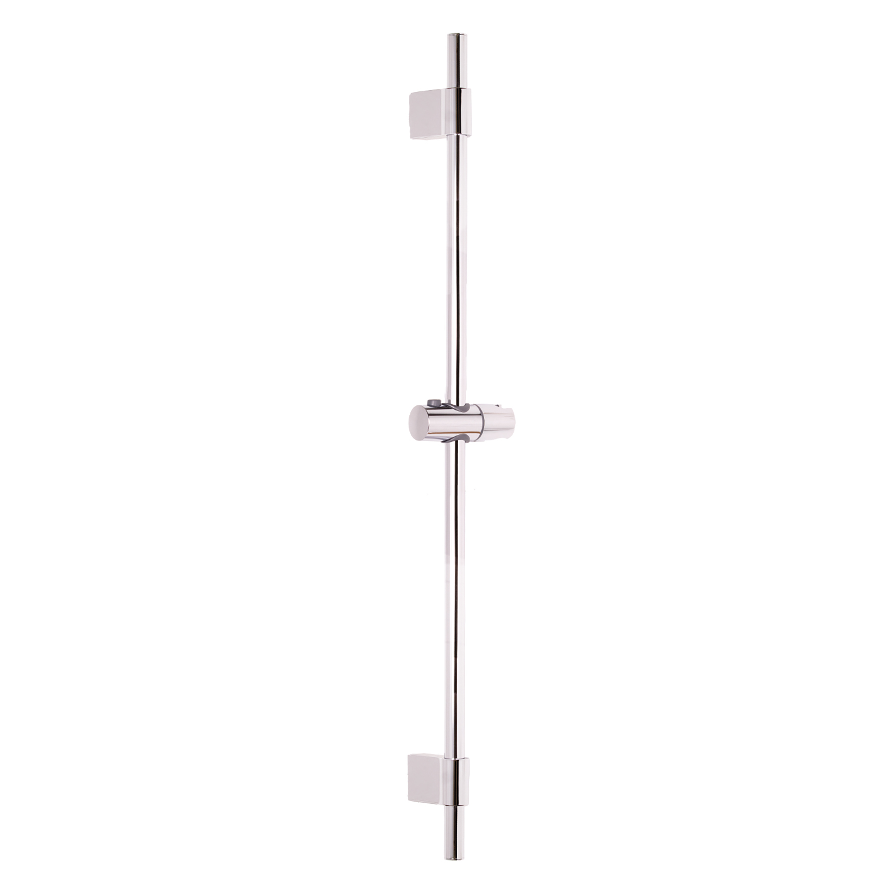 TIGE DE DOUCHE EN LAITON, Ø 22MM RÉGLABLE POUR RÉNOVATIONS, AVEC SUPPORT DE DOUCHE RÉGLABLE EN ABS.