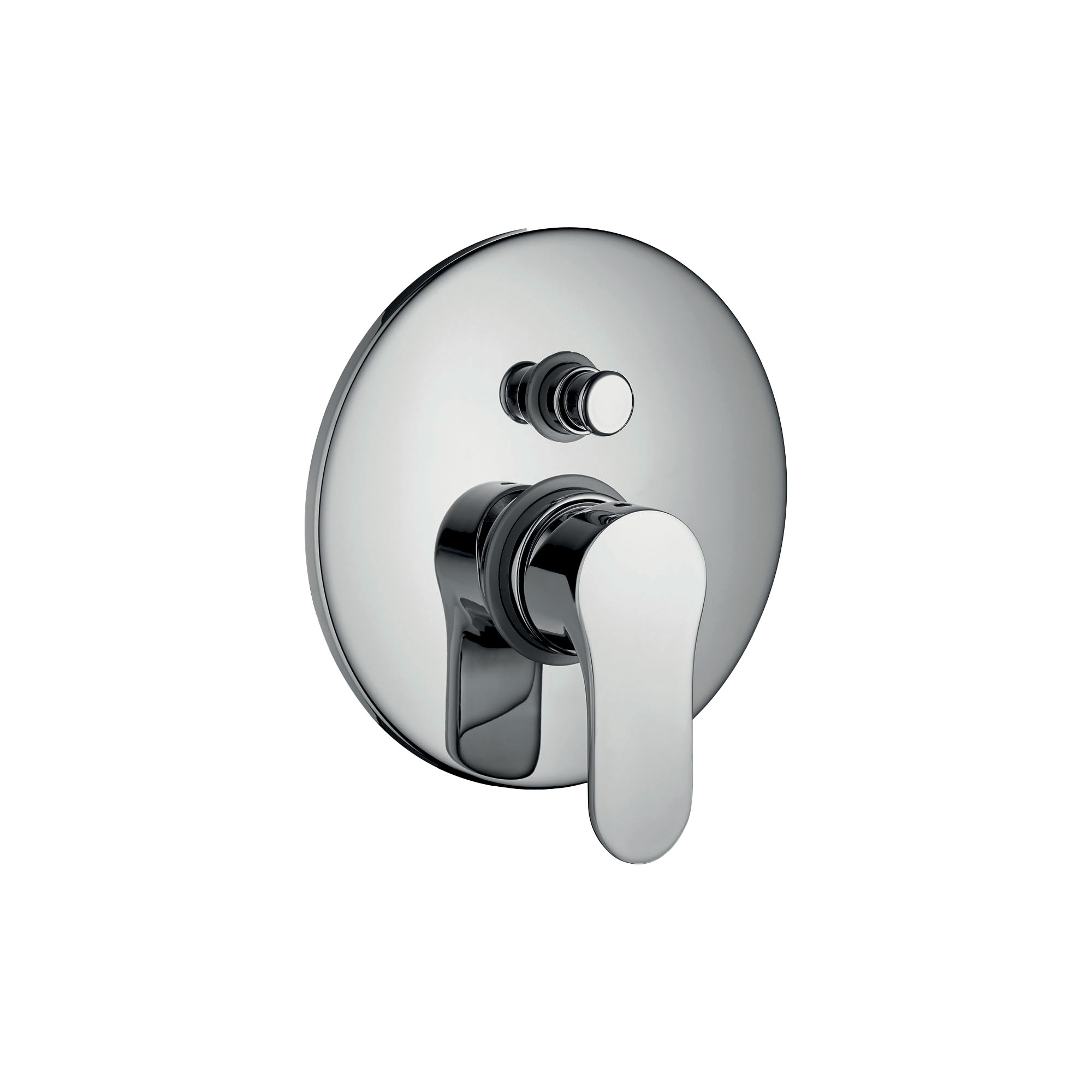 MISCELATORE MONOCOMANDO DA INCASSO COMPLETO PER VASCA-DOCCIA CON DEVIATORE AUTOMATICO, D.35MM.