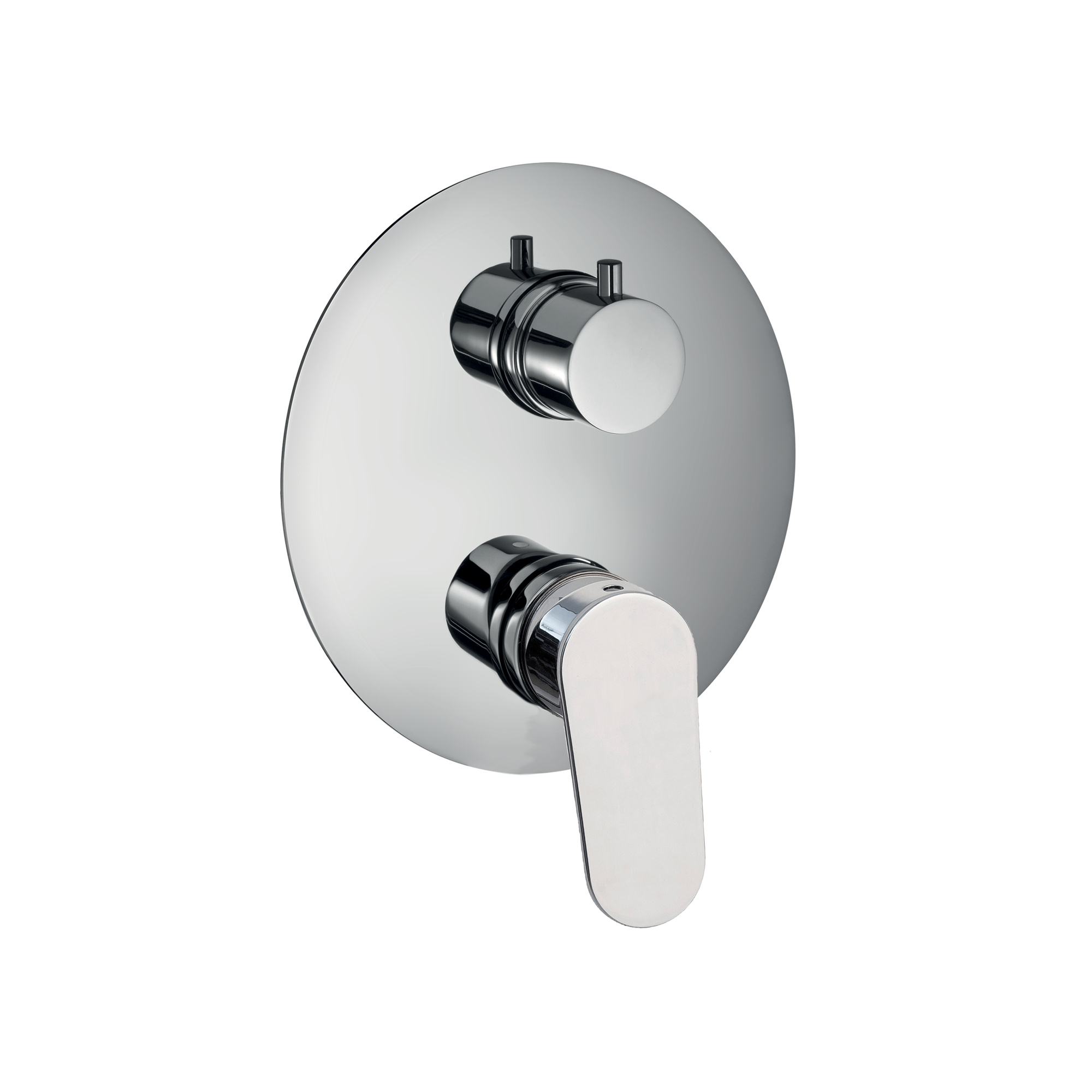 SOLO PARTI ESTERNE PER MISCELATORE MONOCOMANDO PER DOCCIA MULTI-FUNZIONE.