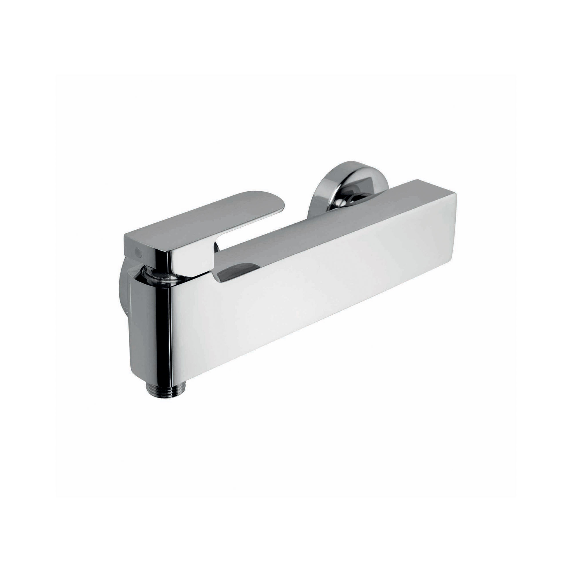 SINGLE-LEVER SHOWER MIXER, WITHOUT HOSE OR SHOWER HEAD.