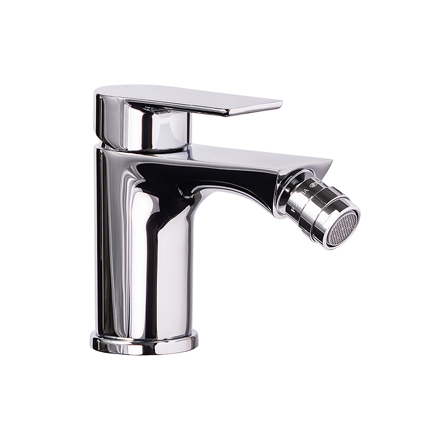 SINGLE-LEVER BIDET MIXER WITHOUT DRAIN.
