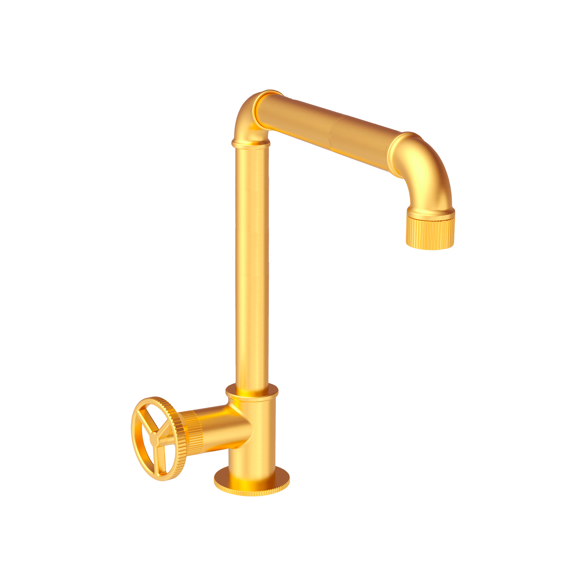 HIGH SINGLE-LEVER MIXER FOR WASHBASIN WITHOUT DRAIN.