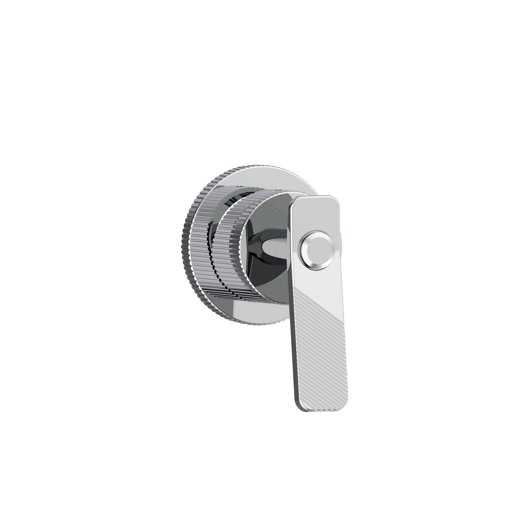 ONLY EXTERNAL PARTS FOR BUILT-IN SINGLE-LEVER MIXER.