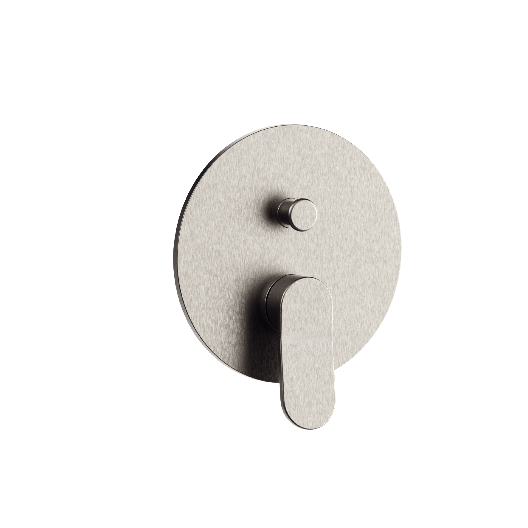 ONLY EXTERNAL PARTS FOR BUILT-IN SINGLE-LEVER MIXER FOR BATH-SHOWER WITH AUTOMATIC DIVERTER.