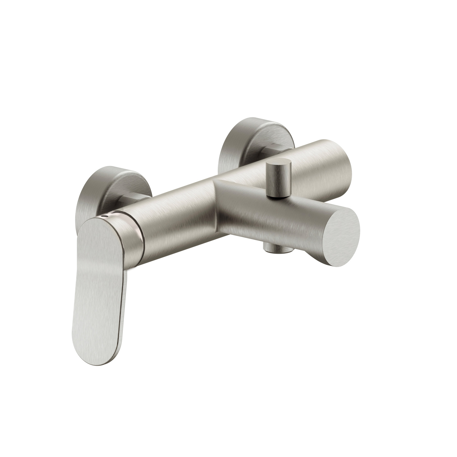 SINGLE-LEVER BATH MIXER WITH DIVERTER, WITHOUT HOSE OR SHOWER HEAD.