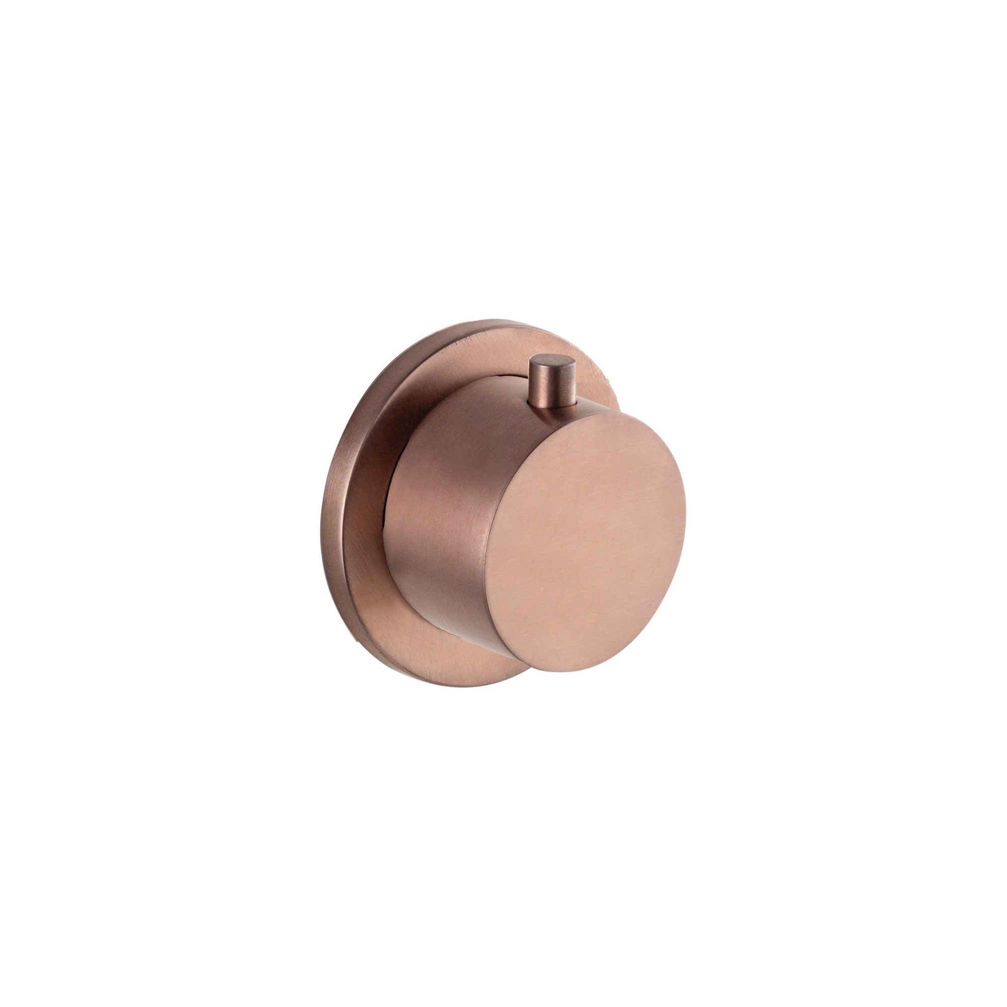 ONLY EXTERNAL PARTS FOR BUILT-IN DIVERTER WITHOUT STOP WITH ROSETTE D.70.