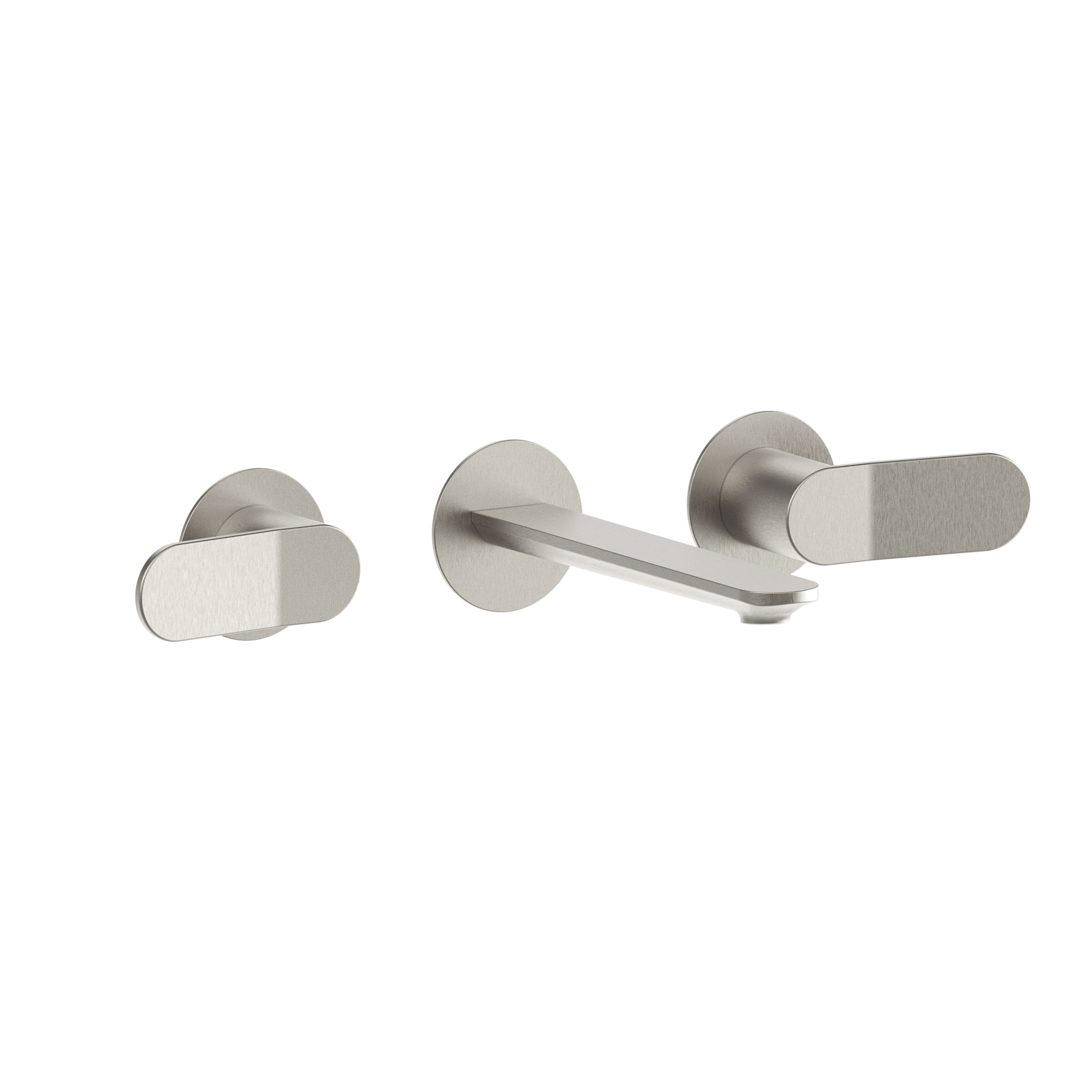 ONLY EXTERNAL PARTS FOR 3-HOLE WALL-MOUNTED SINK.
