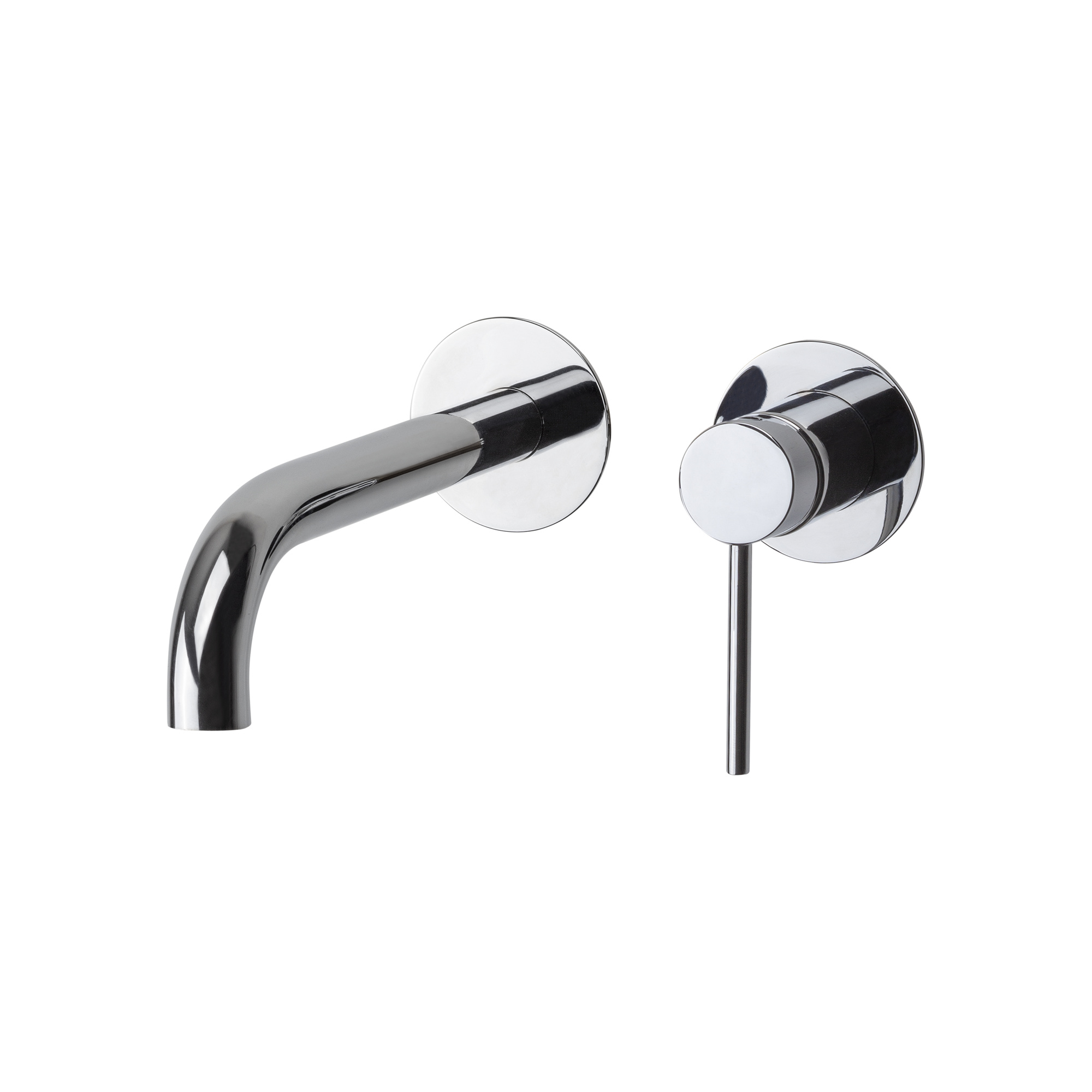 SOLO PARTI ESTERNE PER MISCELATORE MONOCOMANDO DA INCASSO PER LAVABO Ø25MM.