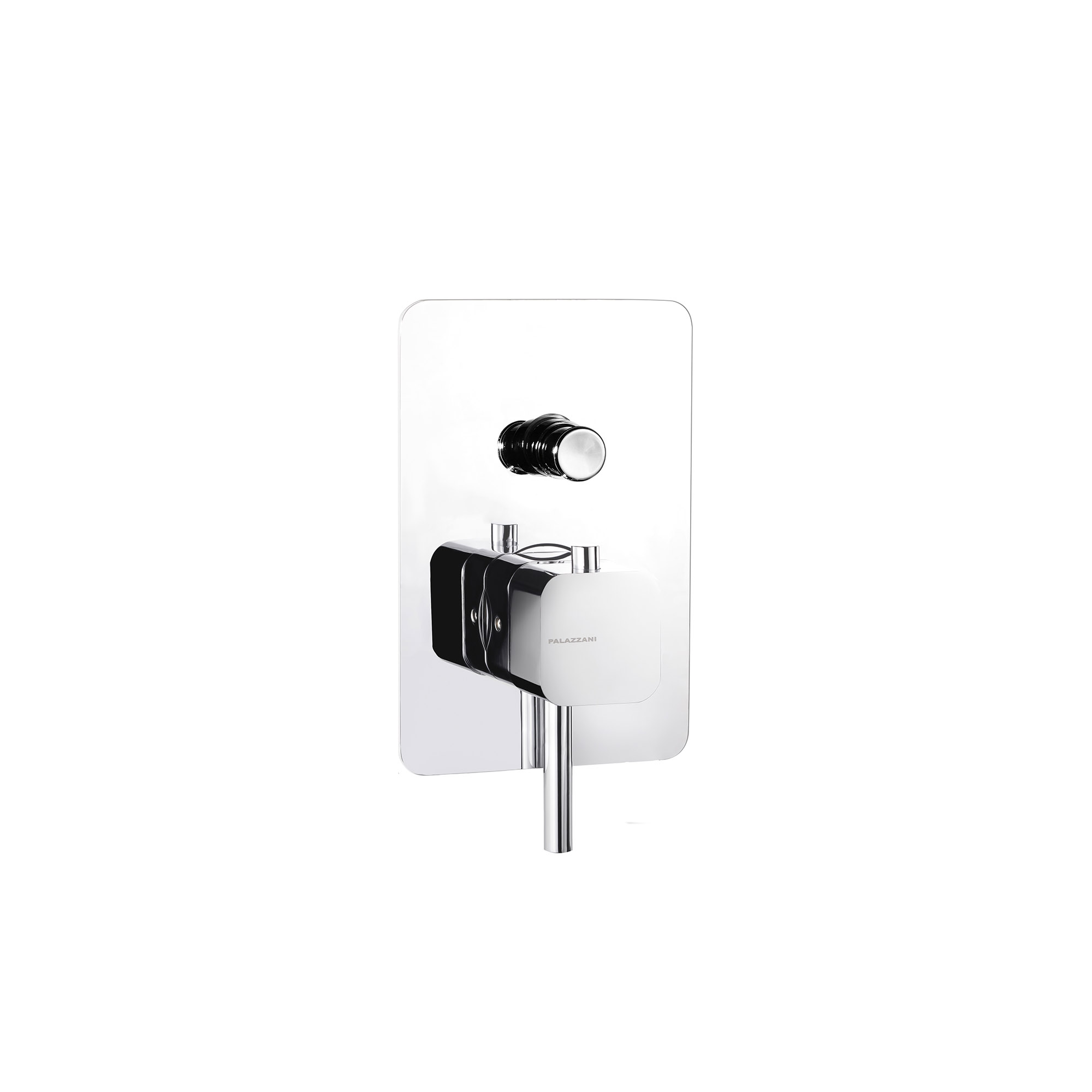 COMPLETE BUILT-IN SINGLE-LEVER MIXER FOR BATH-SHOWER WITH AUTOMATIC DIVERTER.