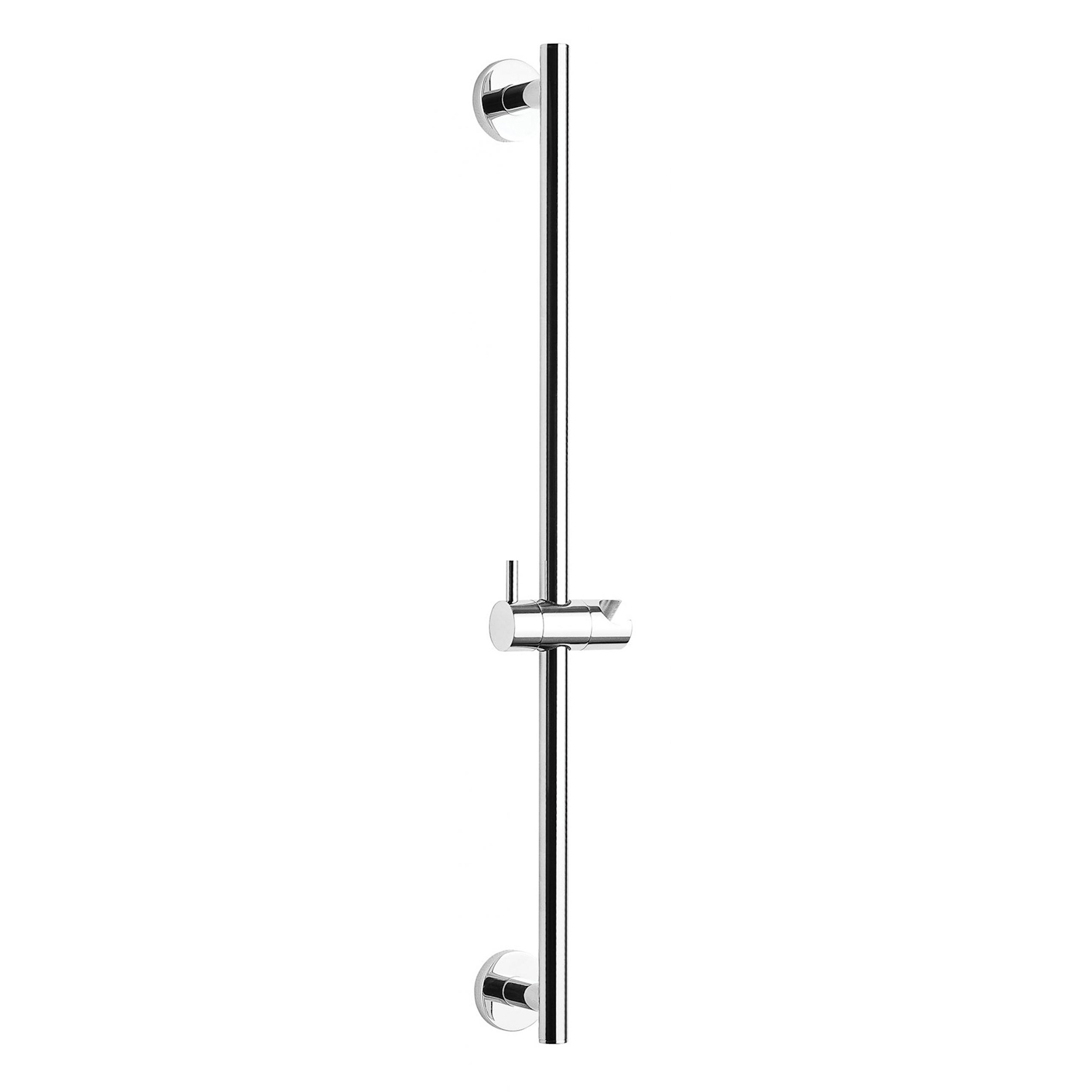 ASTA PER DOCCIA IN OTTONE, Ø 20MM, CON SUPPORTO DOCCIA ORIENTABILE IN OTTONE.