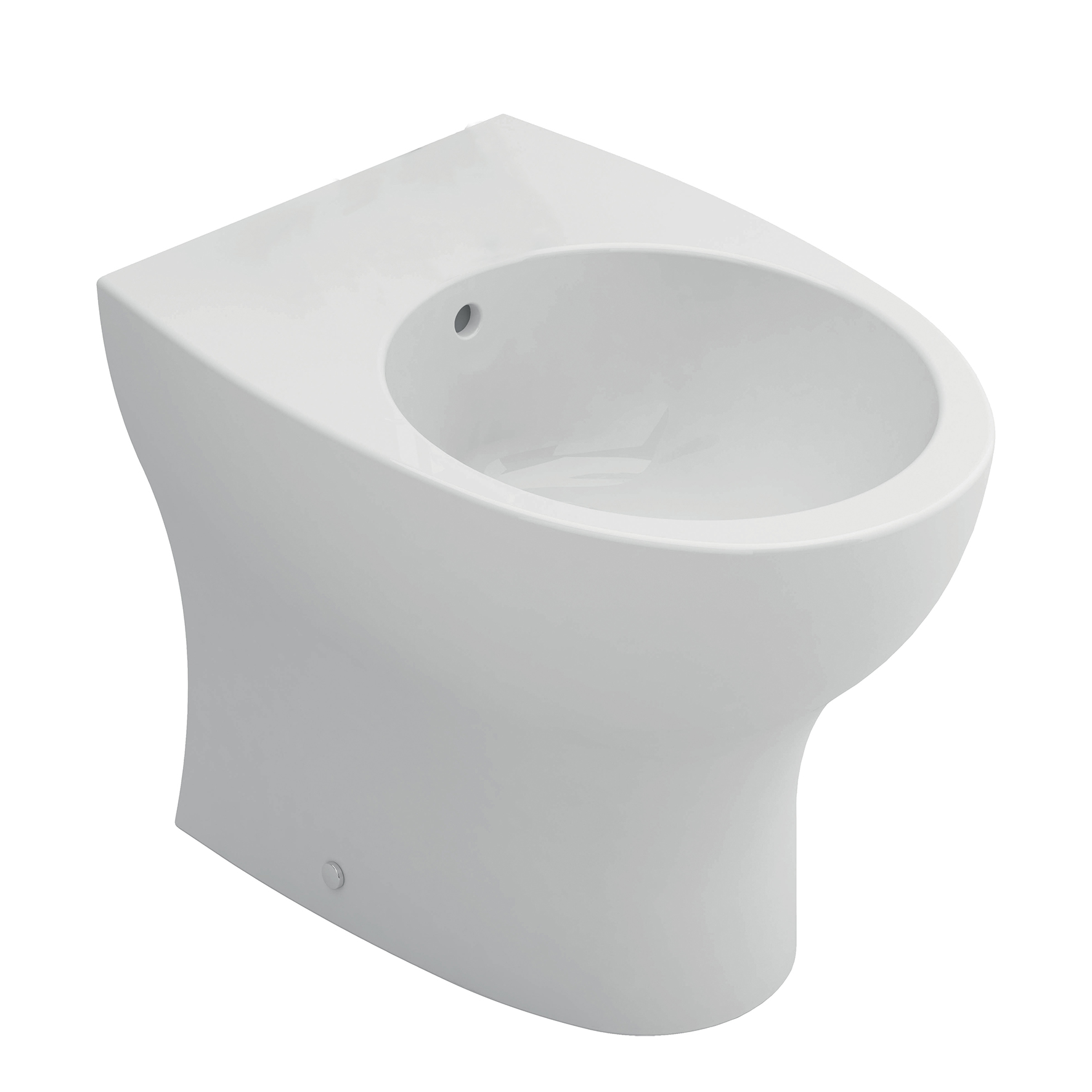 KAPA FLOOR-MOUNTED BIDET BACK TO THE WALL.