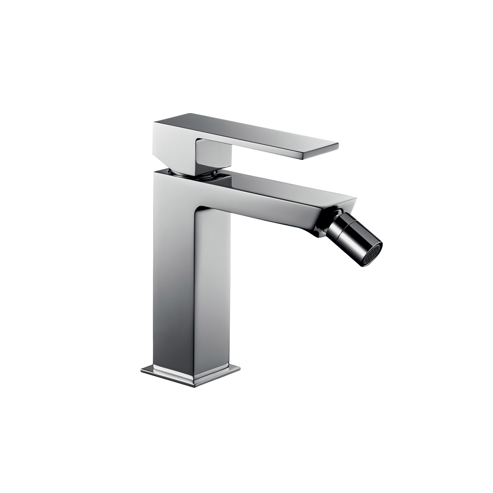 SINGLE-LEVER BIDET MIXER WITH 1" 1/4 DRAIN.