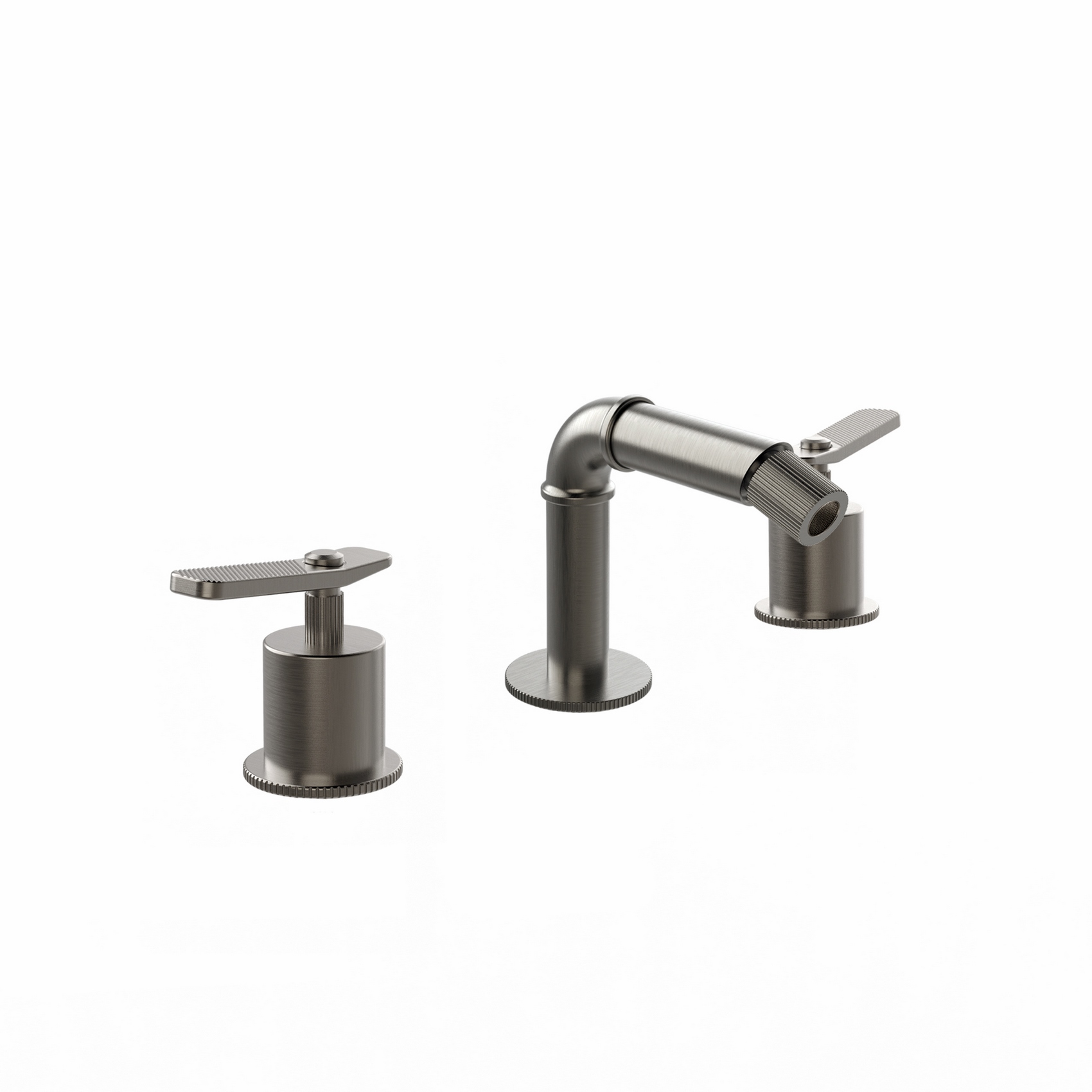 3-HOLE WASHBASIN MIXER WITH DRAIN.