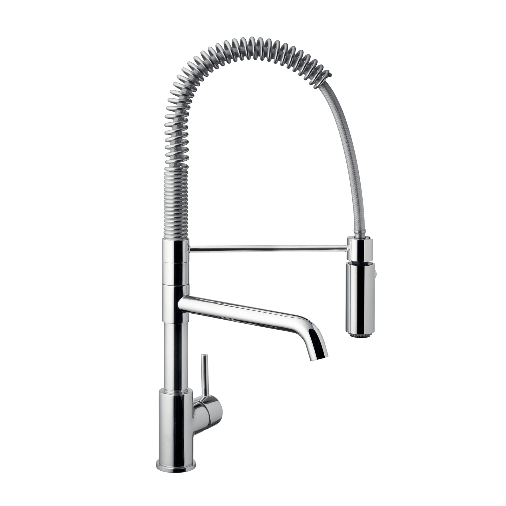SINGLE-LEVER SINK MIXER WITH PULL-OUT SHOWER