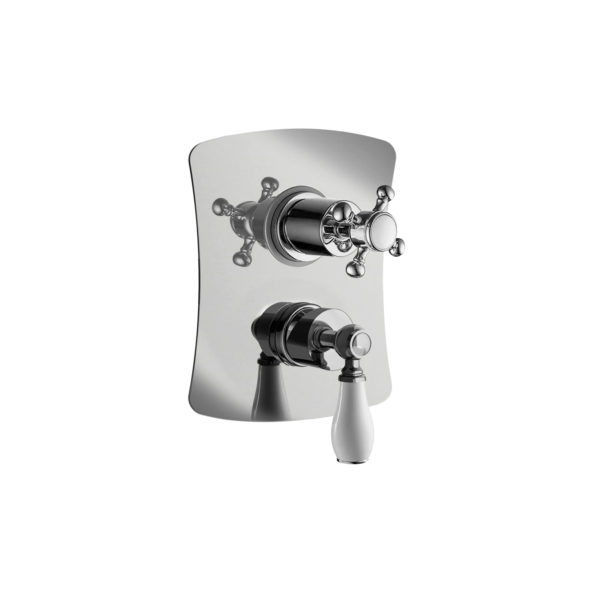 PIÈCES EXTÉRIEURES POUR MITIGEUR DE DOUCHE MULTIFONCTION MONOCOMMANDE.