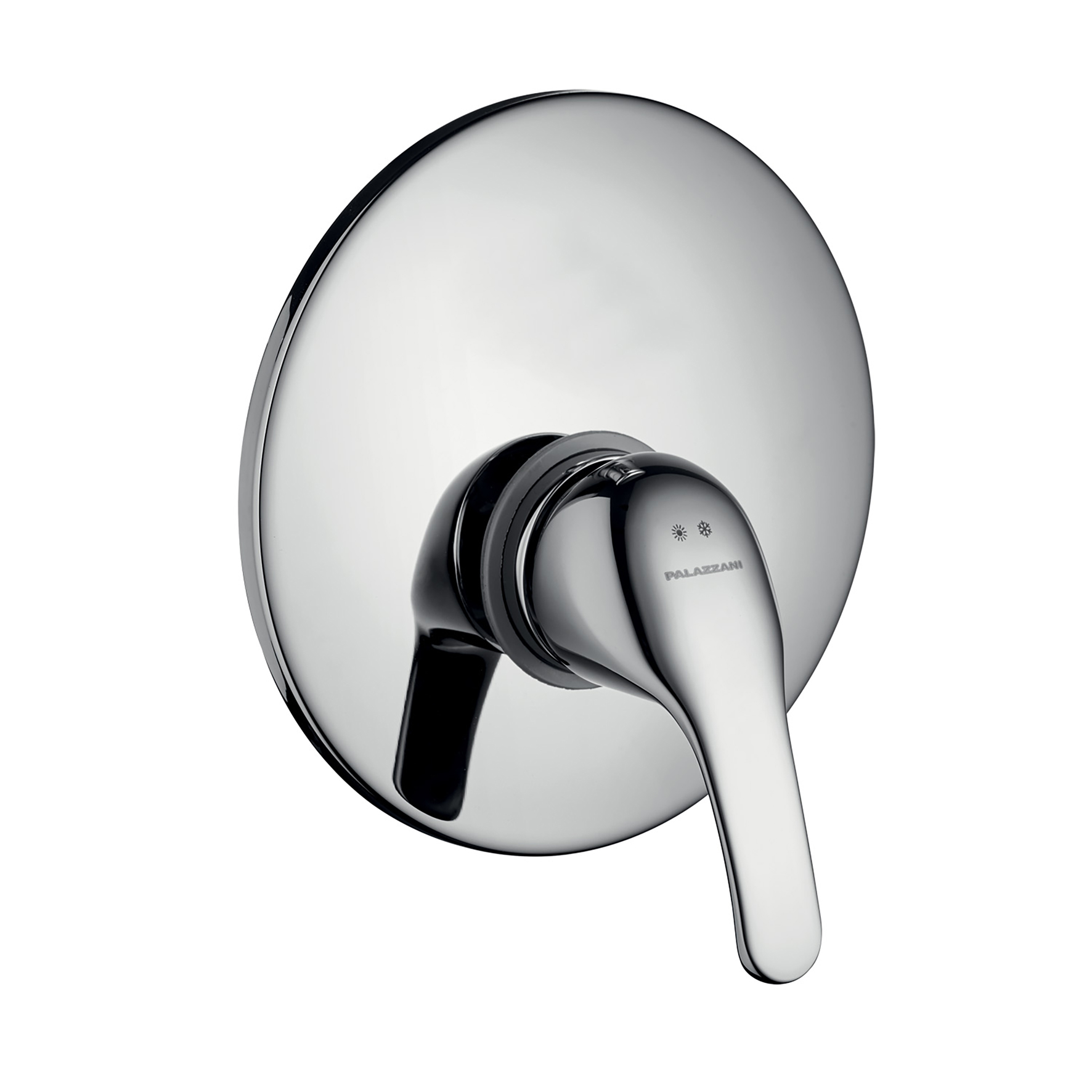 UNIQUEMENT PIÈCES EXTÉRIEURES POUR MITIGEUR DE DOUCHE MONOCOMMANDE ENCASTRÉ.