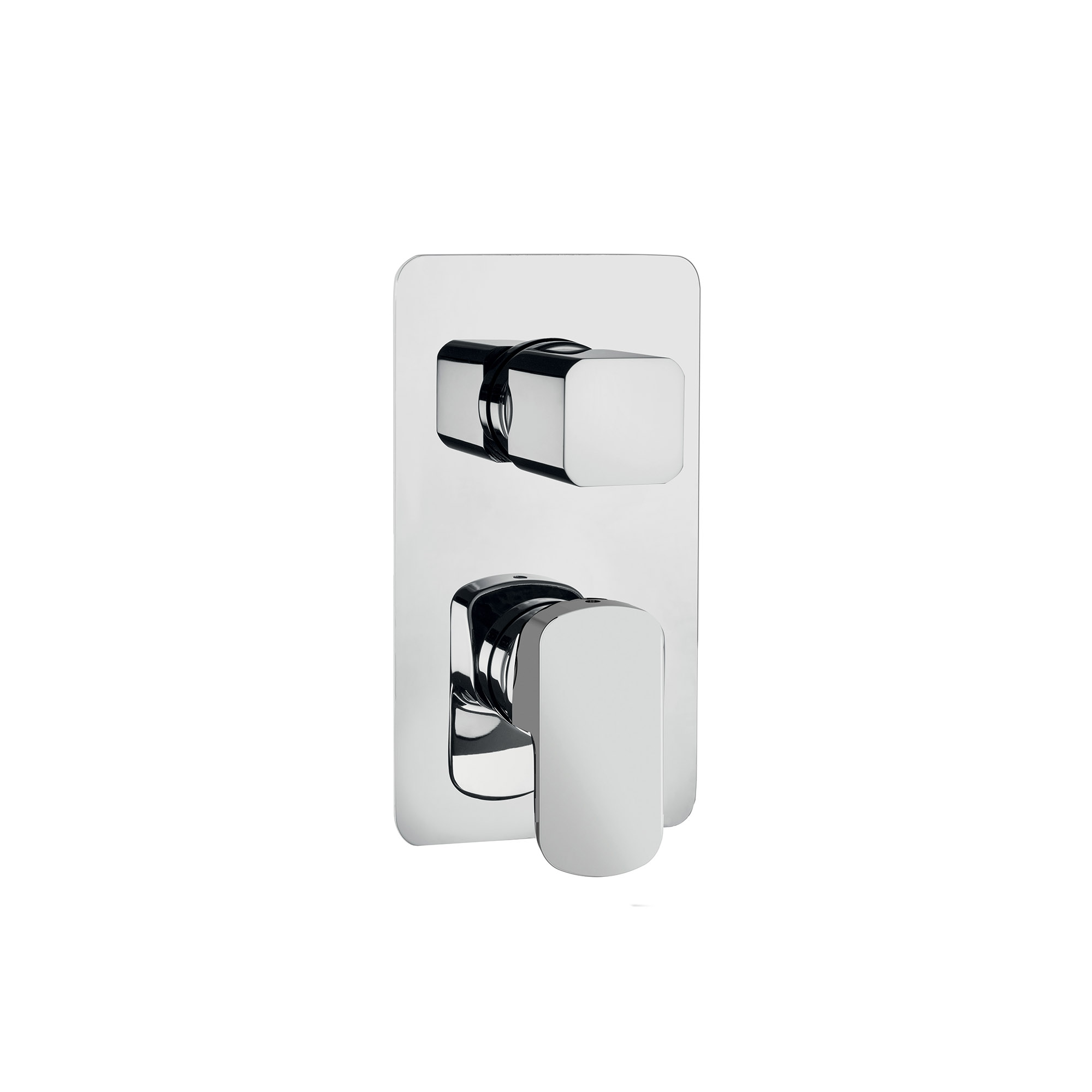 SOLO PARTI ESTERNE PER MISCELATORE MONOCOMANDO PER DOCCIA MULTI-FUNZIONE.