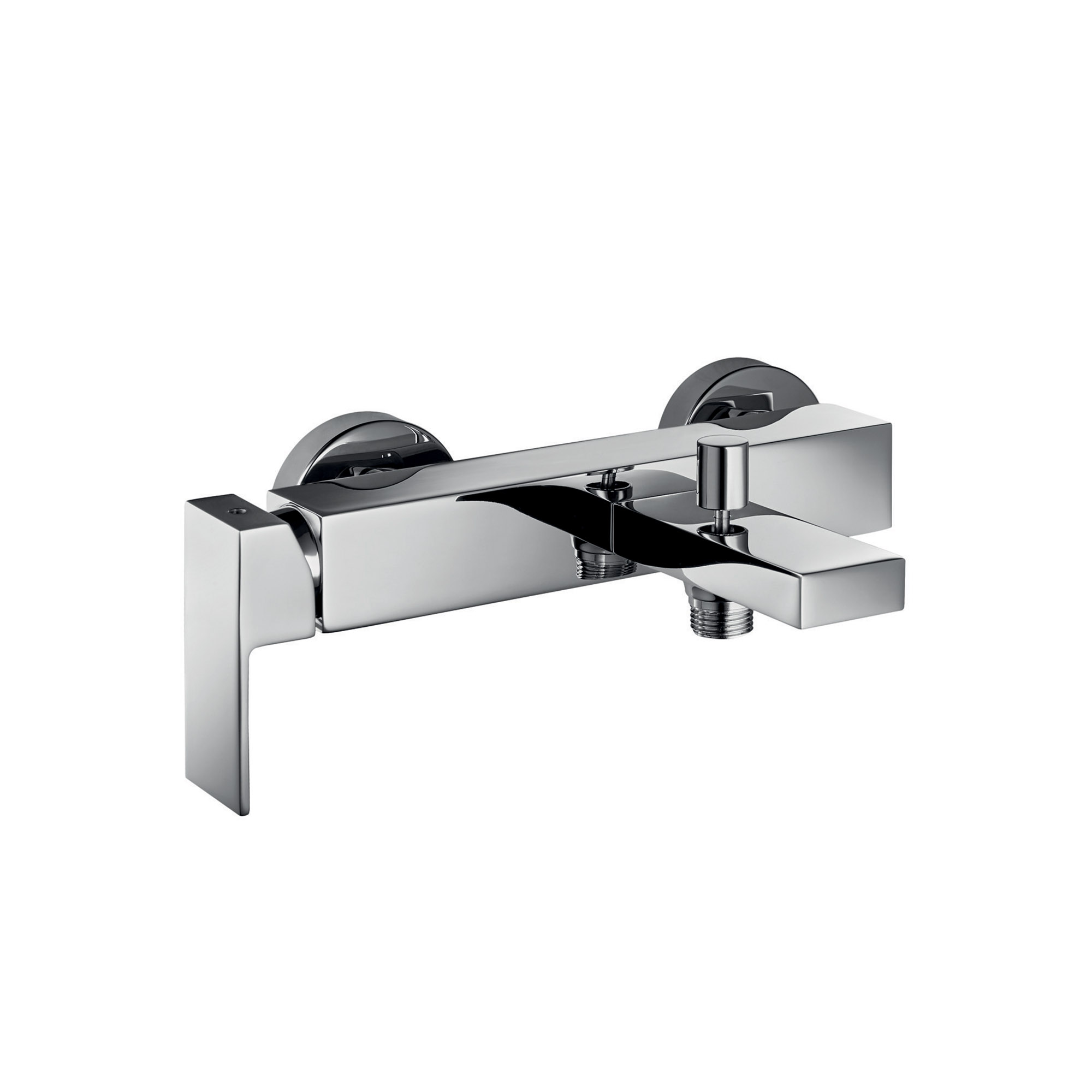 SINGLE-LEVER BATH MIXER WITH DIVERTER, WITHOUT HOSE OR SHOWER HEAD.