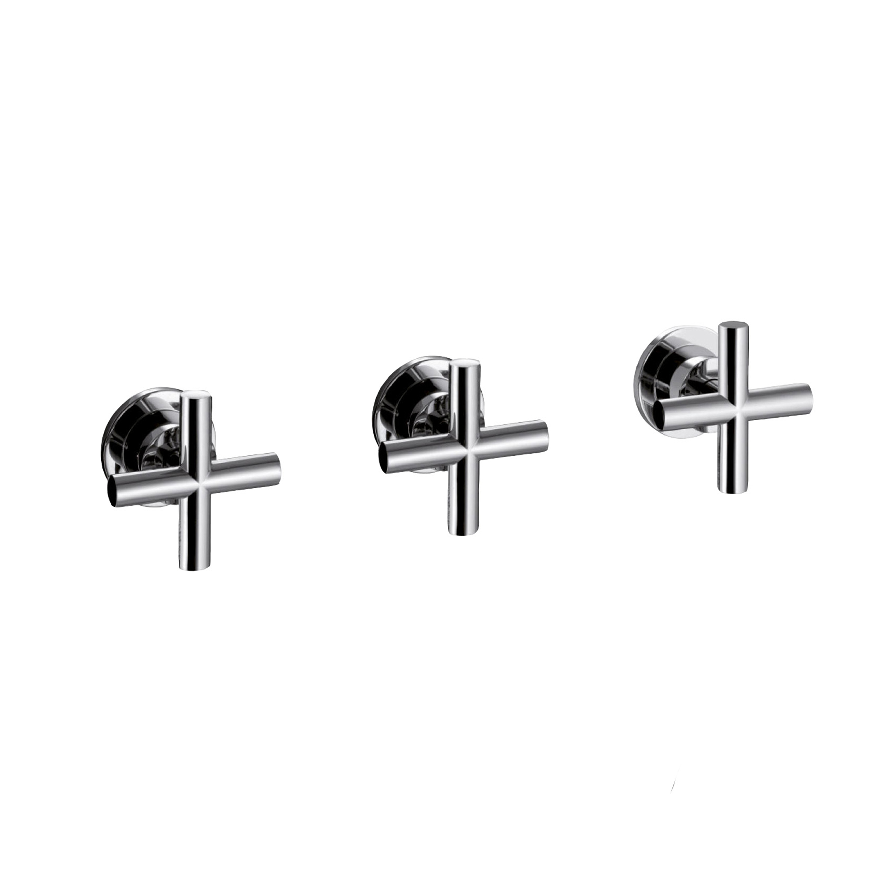 BATERIA EMPOTRADA PARA BAÑO/DUCHA CON DESVIADOR DE 2 VIAS SIN ACCESORIOS