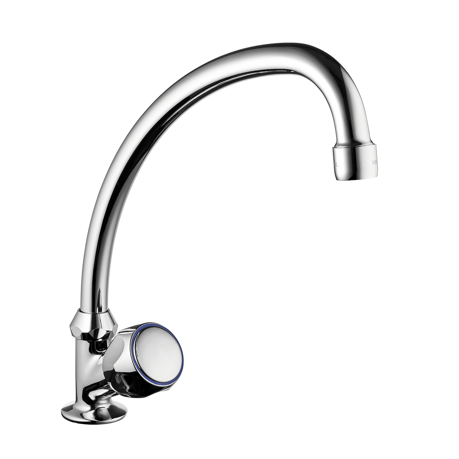 SINGLE HOLE SINK TAP WITH SWIVEL SPOUT.