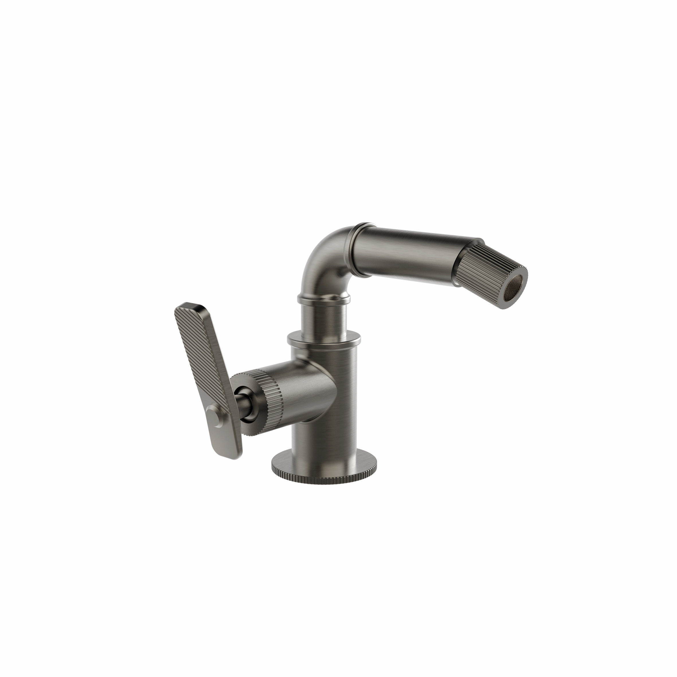 SINGLE-LEVER BIDET MIXER WITHOUT DRAIN.