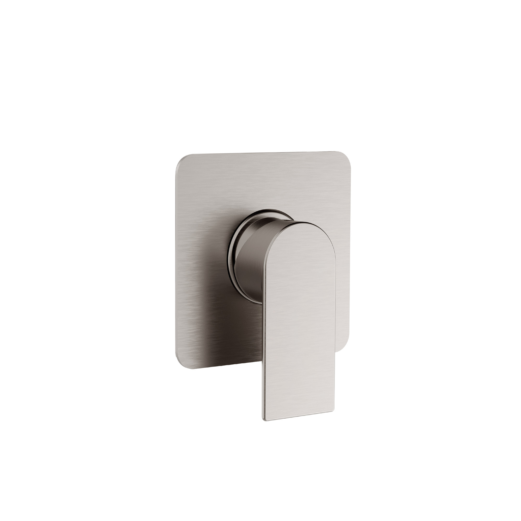 ONLY EXTERNAL PARTS FOR BUILT-IN SINGLE-LEVER SHOWER MIXER.