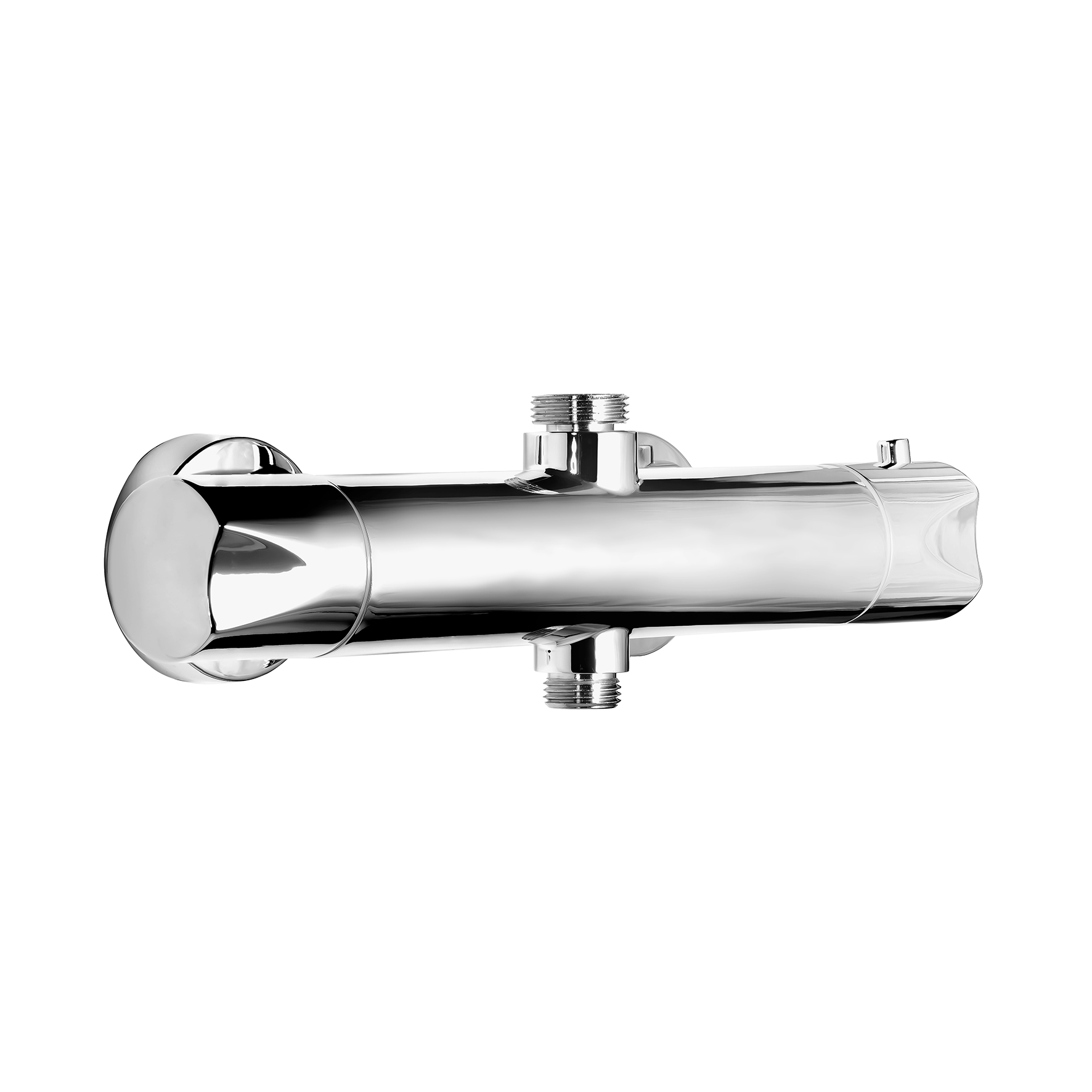 THERMOSTATIC SHOWER MIXER, WITHOUT HOSE OR SHOWER HEAD.