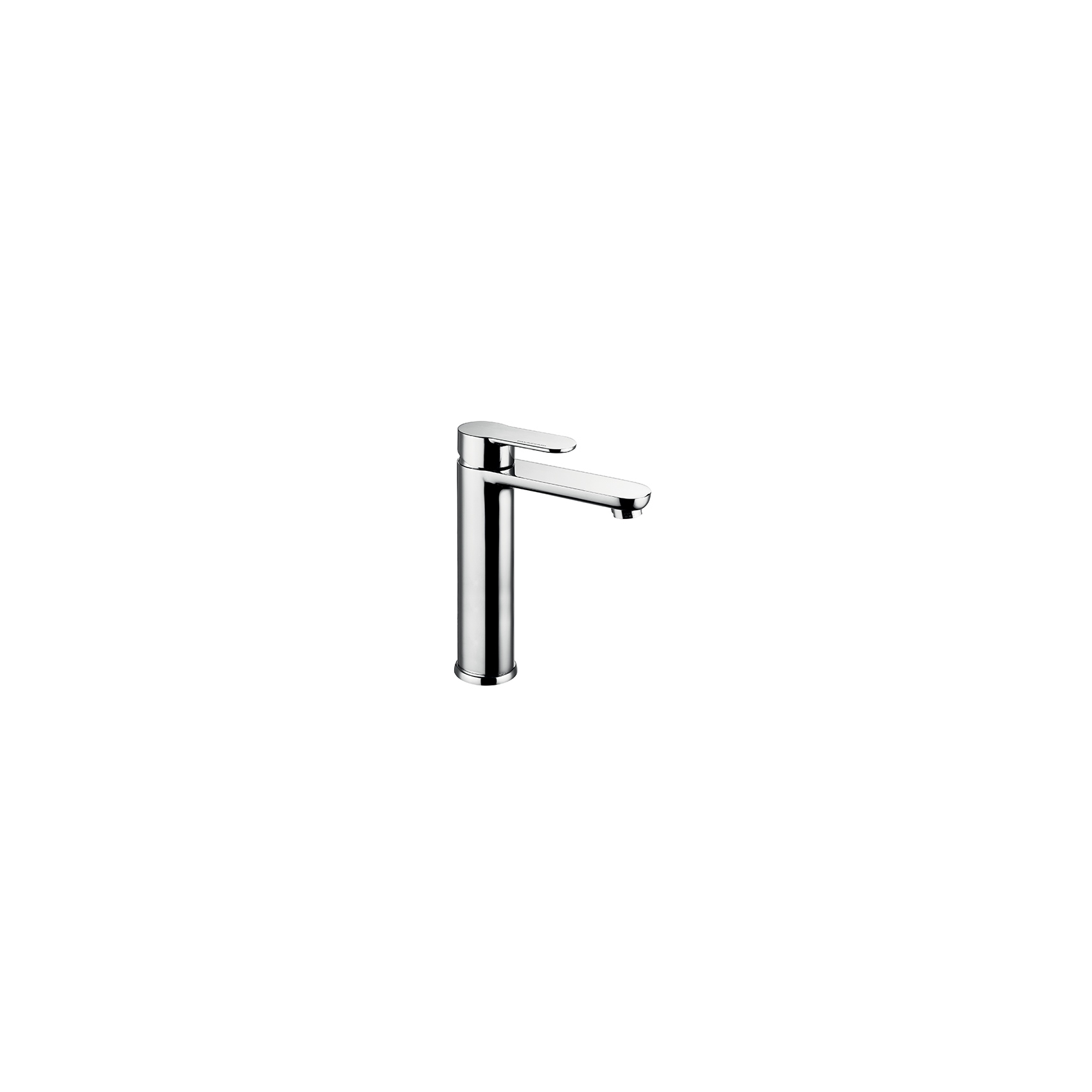 HIGH SINGLE-LEVER MIXER FOR WASHBASIN WITH CLICK-CLACK DRAIN.
