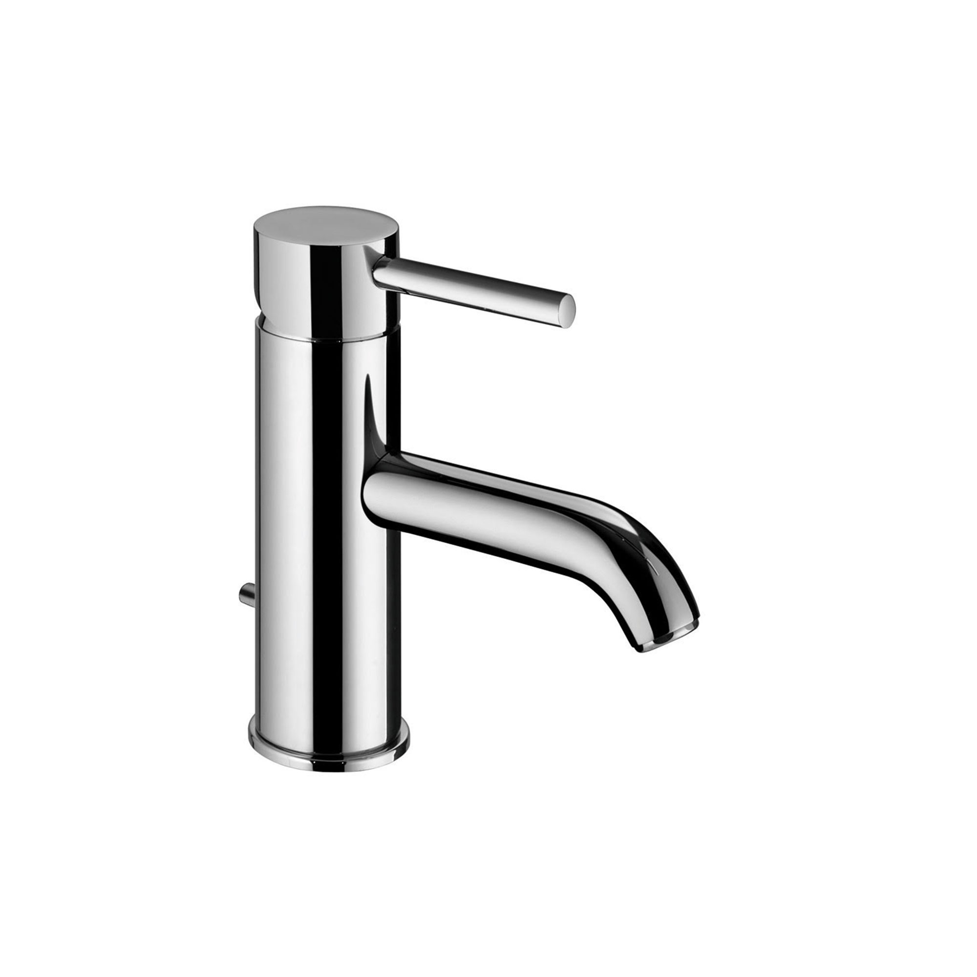 MISCELATORE MONOCOMANDO PER LAVABO CON SCARICO DA 1" 1/4 .