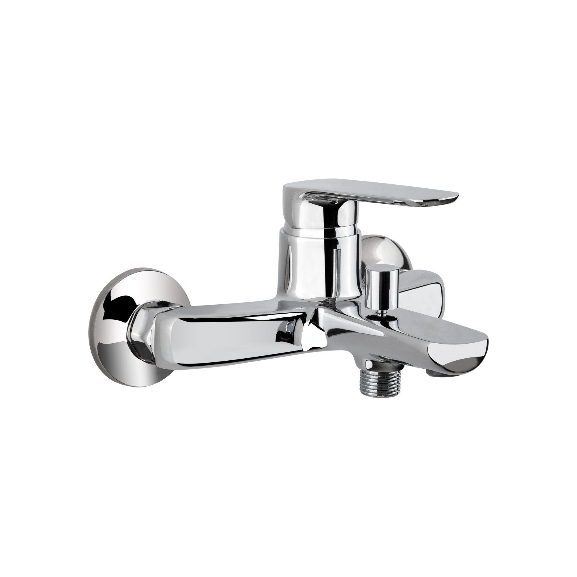 SINGLE-LEVER BATH MIXER WITH DIVERTER, WITHOUT HOSE OR SHOWER HEAD.