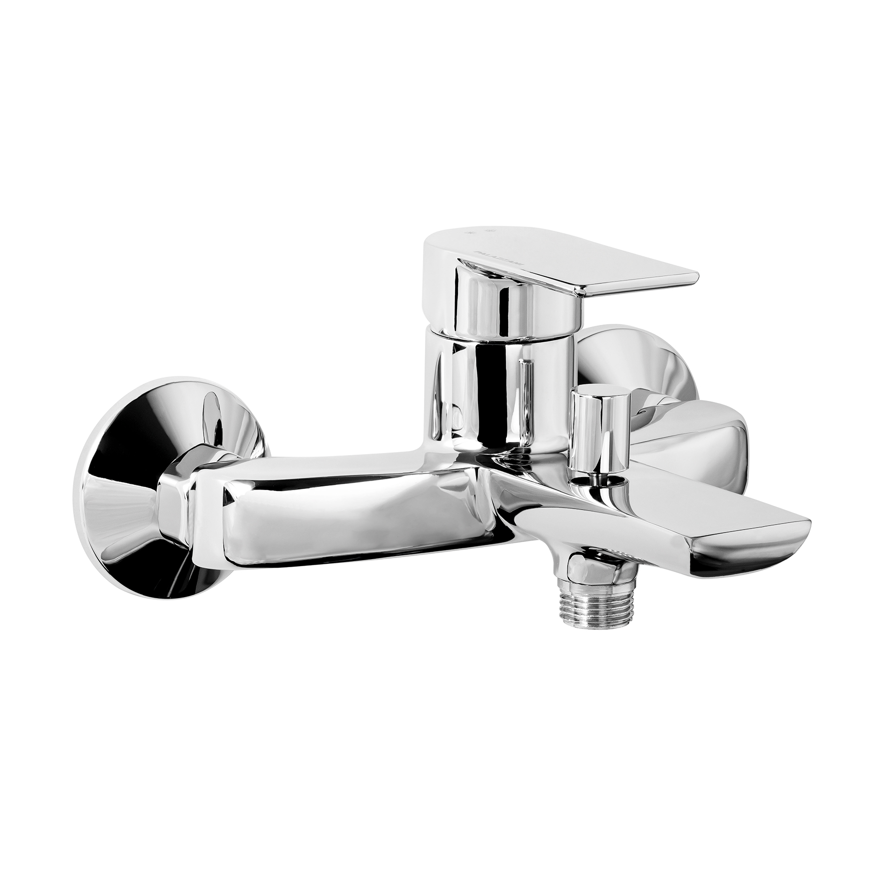 SINGLE-LEVER BATH MIXER WITH DIVERTER, WITHOUT HOSE OR SHOWER HEAD.