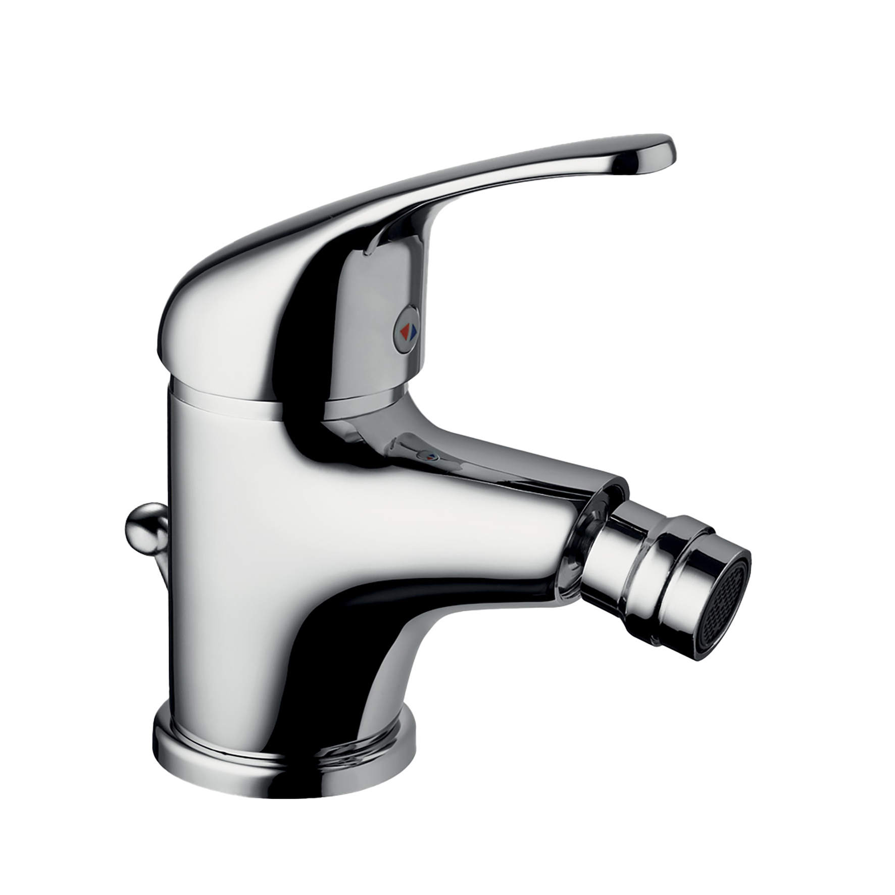 MEZCLADOR MONOMANDO PARA BIDET CON DESAGÜE 1" 1/4.