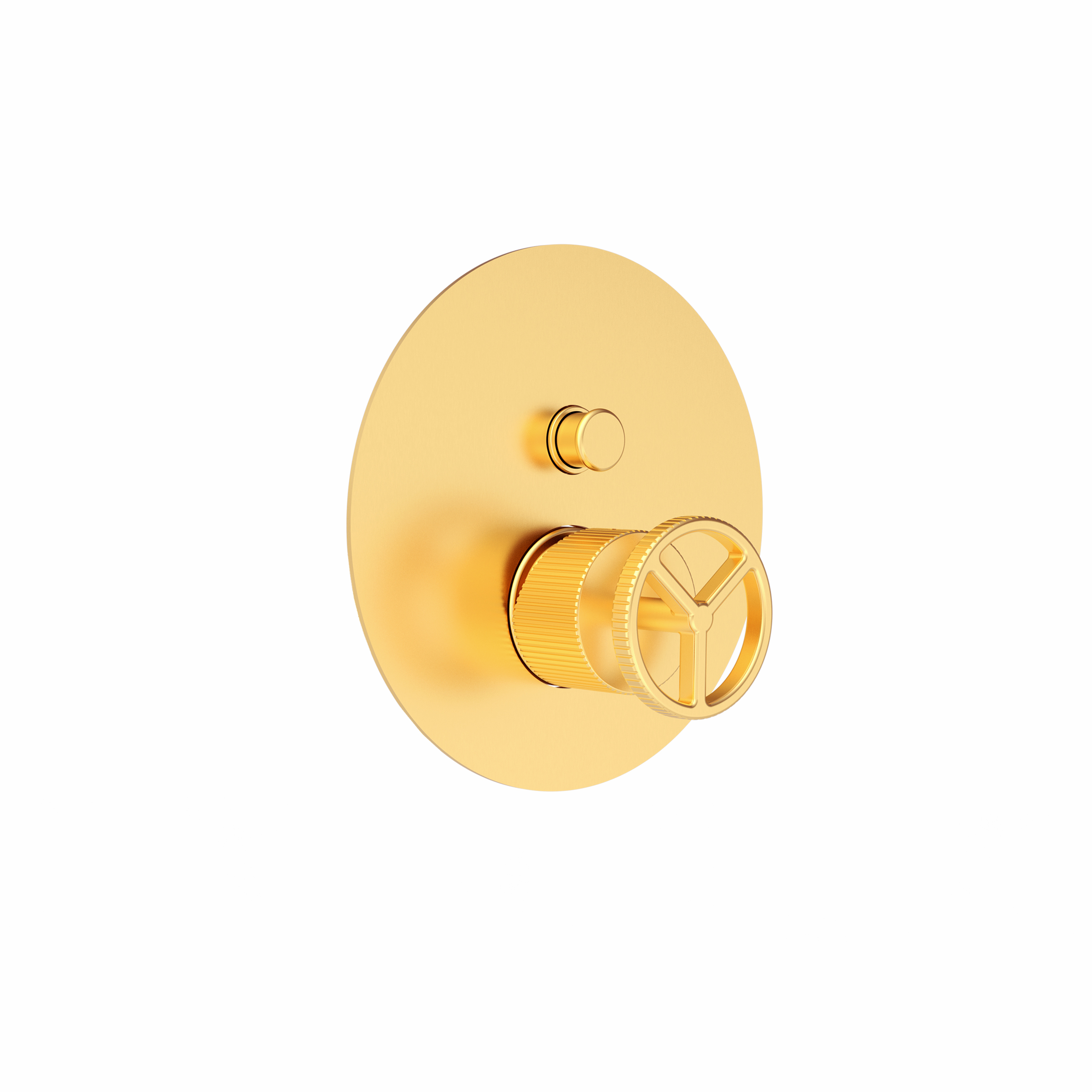 ONLY EXTERNAL PARTS FOR BUILT-IN SINGLE-LEVER MIXER FOR BATH-SHOWER WITH AUTOMATIC DIVERTER.