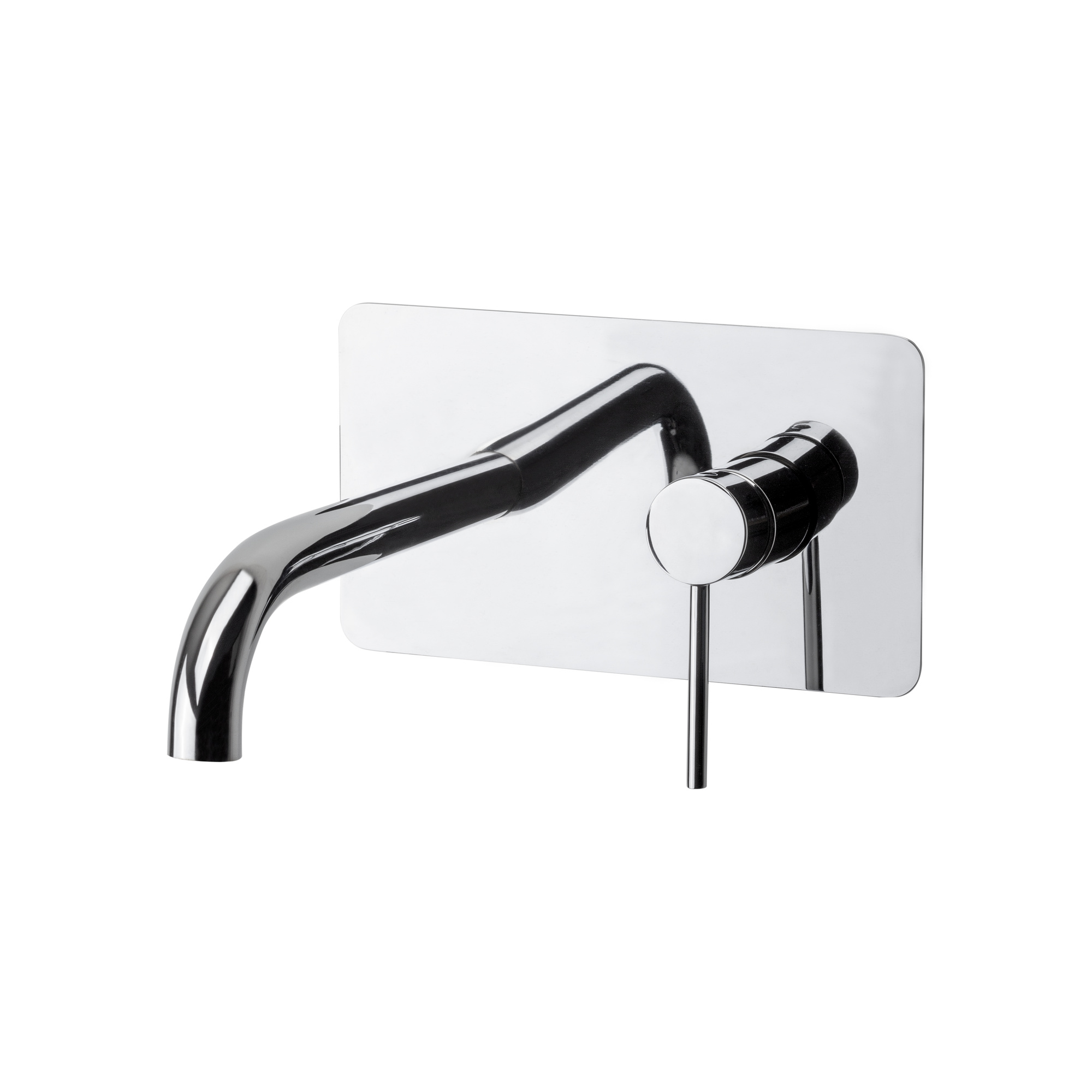 SOLO PARTI ESTERNE PER MISCELATORE MONOCOMANDO DA INCASSO PER LAVABO Ø25MM.