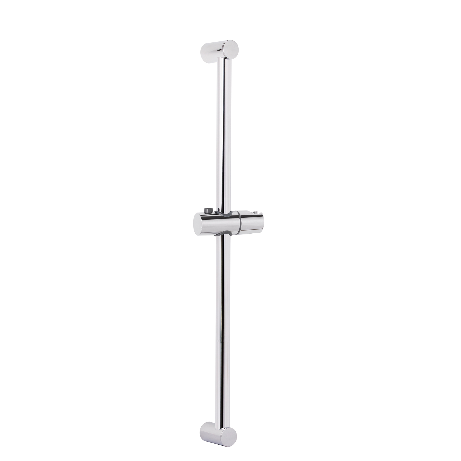 TIGE DE DOUCHE EN LAITON, Ø 25MM, AVEC SUPPORT DE DOUCHE RÉGLABLE EN ABS.
